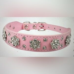 AAPIE Rhinestone Dog Collar